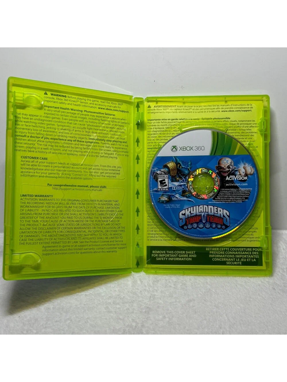Skylanders Trap Team Xbox 360 NTSC Complete In Box